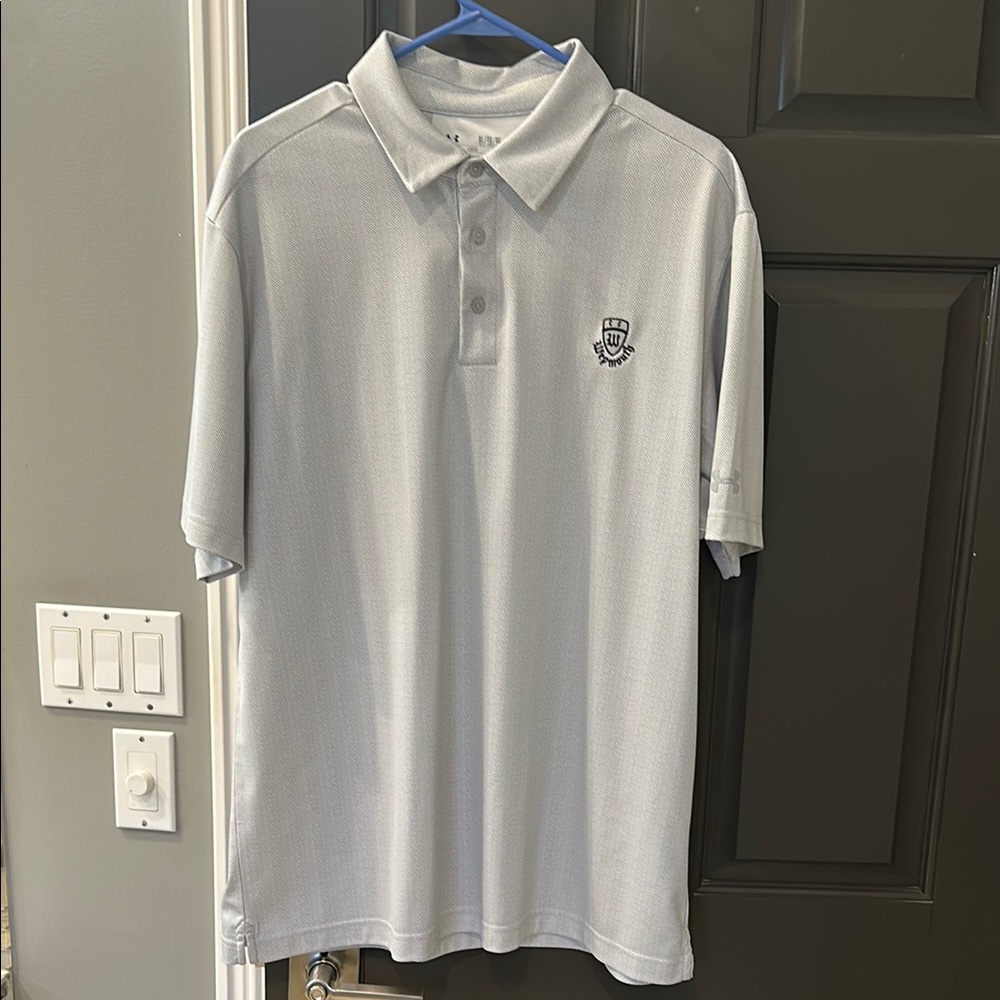 Men's Gray Polo Shirt